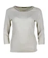Fabiana Filippi Long-sleeved T-shirt In White