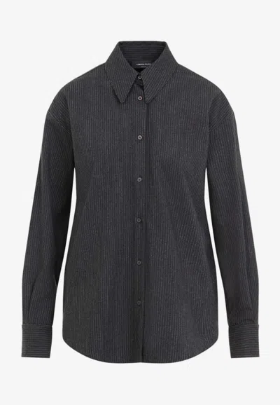 FABIANA FILIPPI LONG-SLEEVED WOOL SHIRT