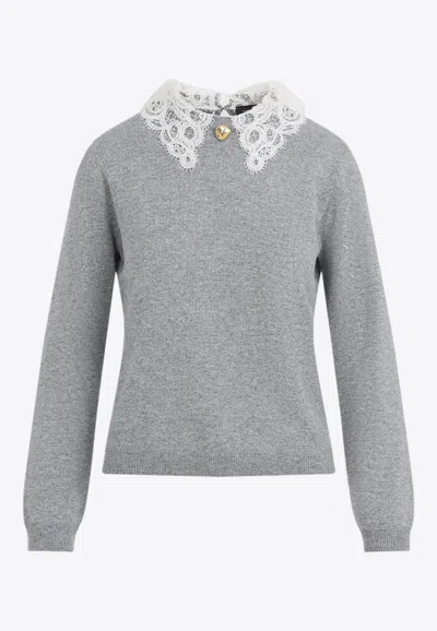 FABIANA FILIPPI LONG-SLEEVED WOOL SWEATER