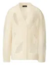 Fabiana Filippi Long-sleeves Cardigan In White