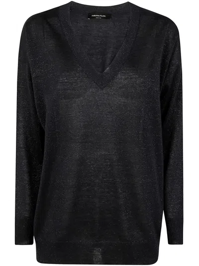 Fabiana Filippi Long Sleeves V-neck Sweater By