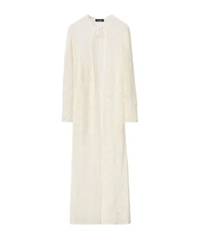 Fabiana Filippi Long-sleeved Cardigan In Neutral