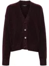 Fabiana Filippi Sequinned Cardigan In Red