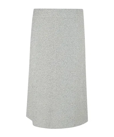 Fabiana Filippi Lurex Knit Tweed Skirt