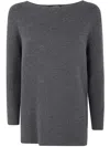 Fabiana Filippi Women's Wool Blend Sweater In Grey
