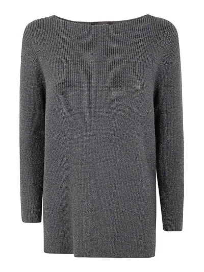 FABIANA FILIPPI LUREX LONG SLEEVE SWEATER