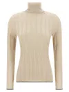 Fabiana Filippi Lurex Sweater Sweaters And Cardigans Gold In Multi