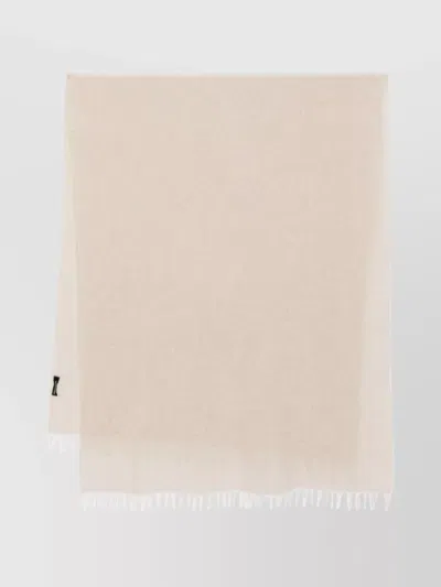 Fabiana Filippi Luxurious Cashmere Silk Scarf In Neutral