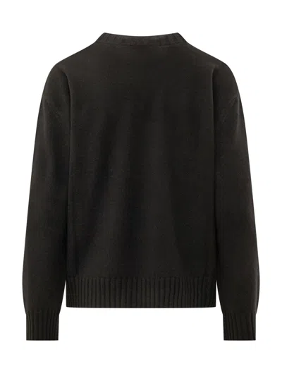 Fabiana Filippi Luxurious Knit Sweater In Nero