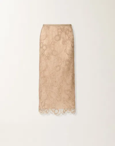 Fabiana Filippi Macramé Lace Skirt