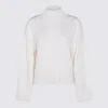 Fabiana Filippi Merino Wool Cropped Turtle Neck Sweater