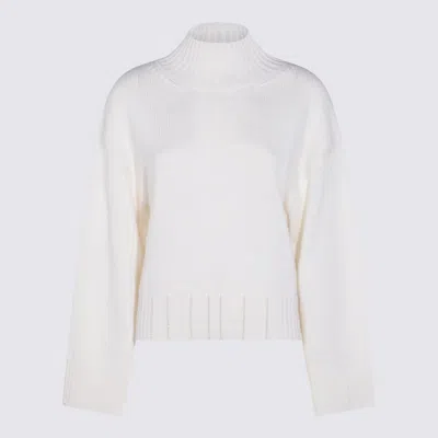 FABIANA FILIPPI FABIANA FILIPPI WHITE WOOL KNITWEAR