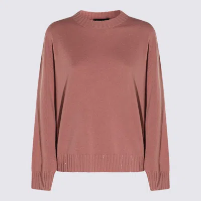 FABIANA FILIPPI FABIANA FILIPPI PINK WOOL KNITWEAR