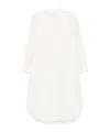 Fabiana Filippi Mandarin Collar Dress In White