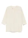 Fabiana Filippi Chain-link Detail Blouse In Beige