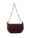 Fabiana Filippi Nappa Leather Bag With Eyelets In Red
