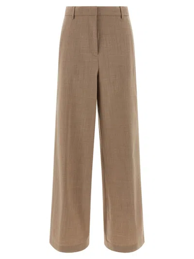 FABIANA FILIPPI MÉLANGE WOOL PANTS