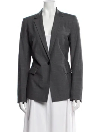 Pre-owned Fabiana Filippi Merino Wool Blazer W/ Tags In Blue