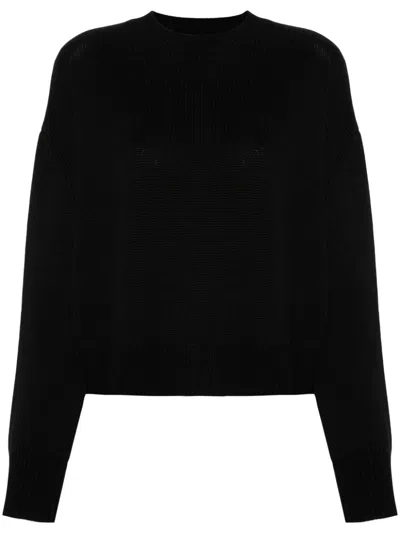Fabiana Filippi Merino-wool Sweater In Black