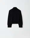 Fabiana Filippi Merino Wool Sweater In Black