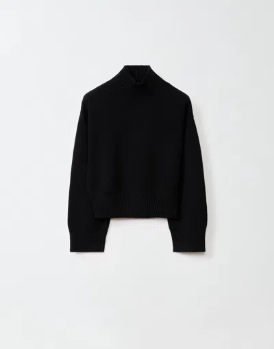 Fabiana Filippi Merino Wool Sweater In Black