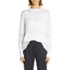 Fabiana Filippi Metallic Stripe Sweater In Gray
