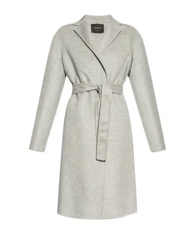 Fabiana Filippi Mid-lenght Coat In White