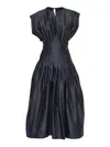 Fabiana Filippi Midi Dress In Black