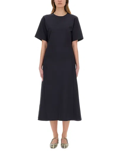 FABIANA FILIPPI MIDI DRESS WITH LUREX