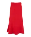 Fabiana Filippi Midi Skirt In Red