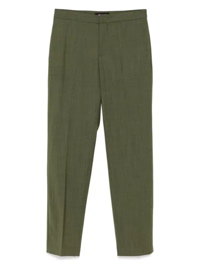 Fabiana Filippi Mikado Trousers In Green