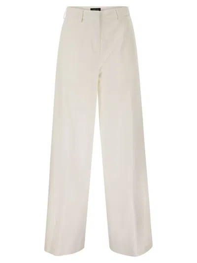 Fabiana Filippi Milano Knit Trousers In White