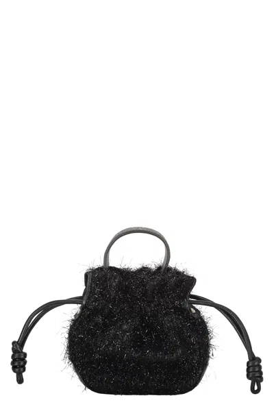 Fabiana Filippi Mini Bucket Bag In Black