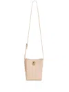 Fabiana Filippi Mini Eclissi Shoulder Bag In Neutrals