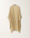Fabiana Filippi Mohair Open Cape In Yellow