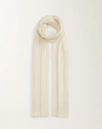 Fabiana Filippi Mohair Stole In White