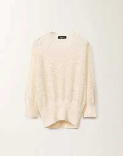 Fabiana Filippi Mohair Sweater In White