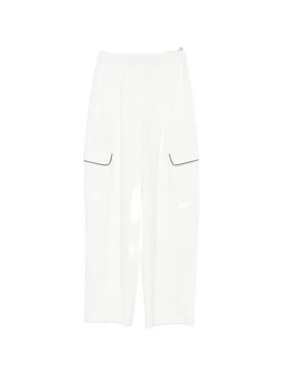 Fabiana Filippi Monili-trim Cargo Pants In White