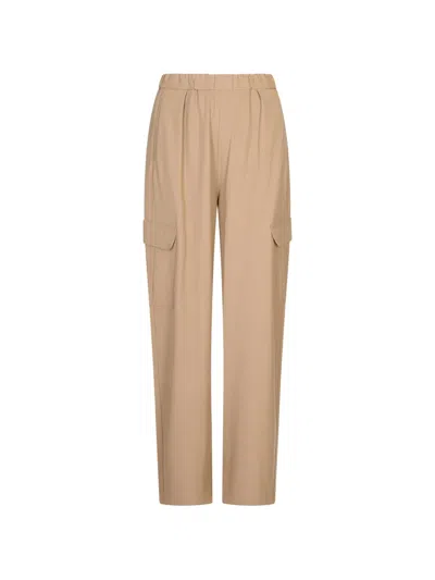 Fabiana Filippi Monili-trimmed Cargo Pants In Neutral