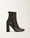 Fabiana Filippi Nappa Leather Ankle Boots In Brown