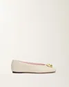 Fabiana Filippi Nappa Leather Ballet Flats