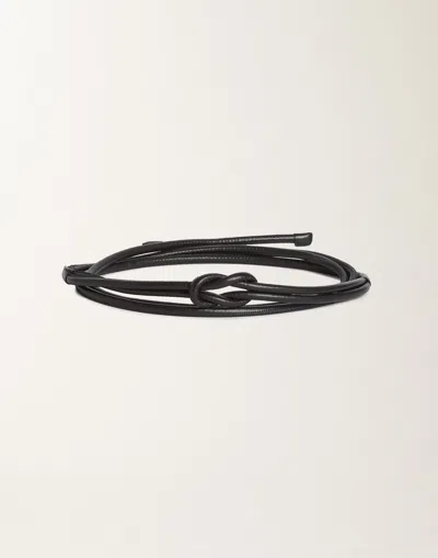 Fabiana Filippi Nappa Leather Belt In Sand