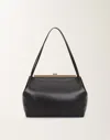 Fabiana Filippi Nappa Leather Pouch In Black