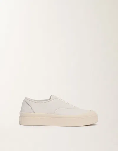 Fabiana Filippi Nappa Leather Sneakers In Butter