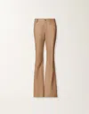 Fabiana Filippi Leather Flared Trousers