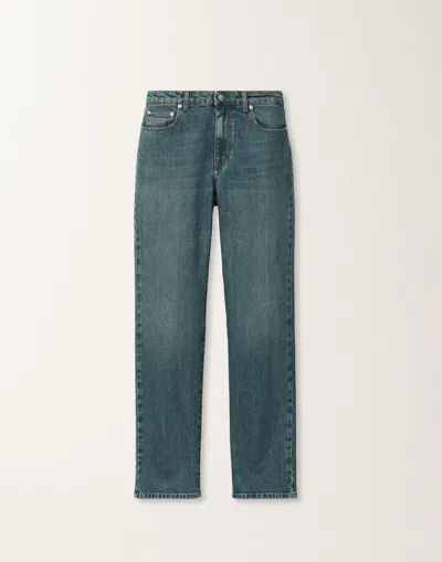 Fabiana Filippi Narni 5-pocket Denim Trousers In Blue