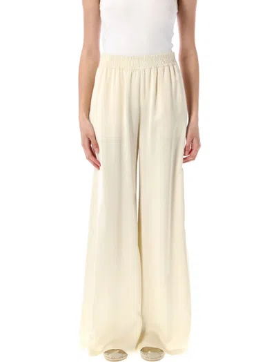 FABIANA FILIPPI NATURAL AMELIA VISCOSE TROUSERS