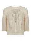 Fabiana Filippi Open-knit Cotton Jumper