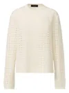 Fabiana Filippi Platinum Cardigan In White