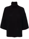 Fabiana Filippi Blue Perforated Sweater In Blue